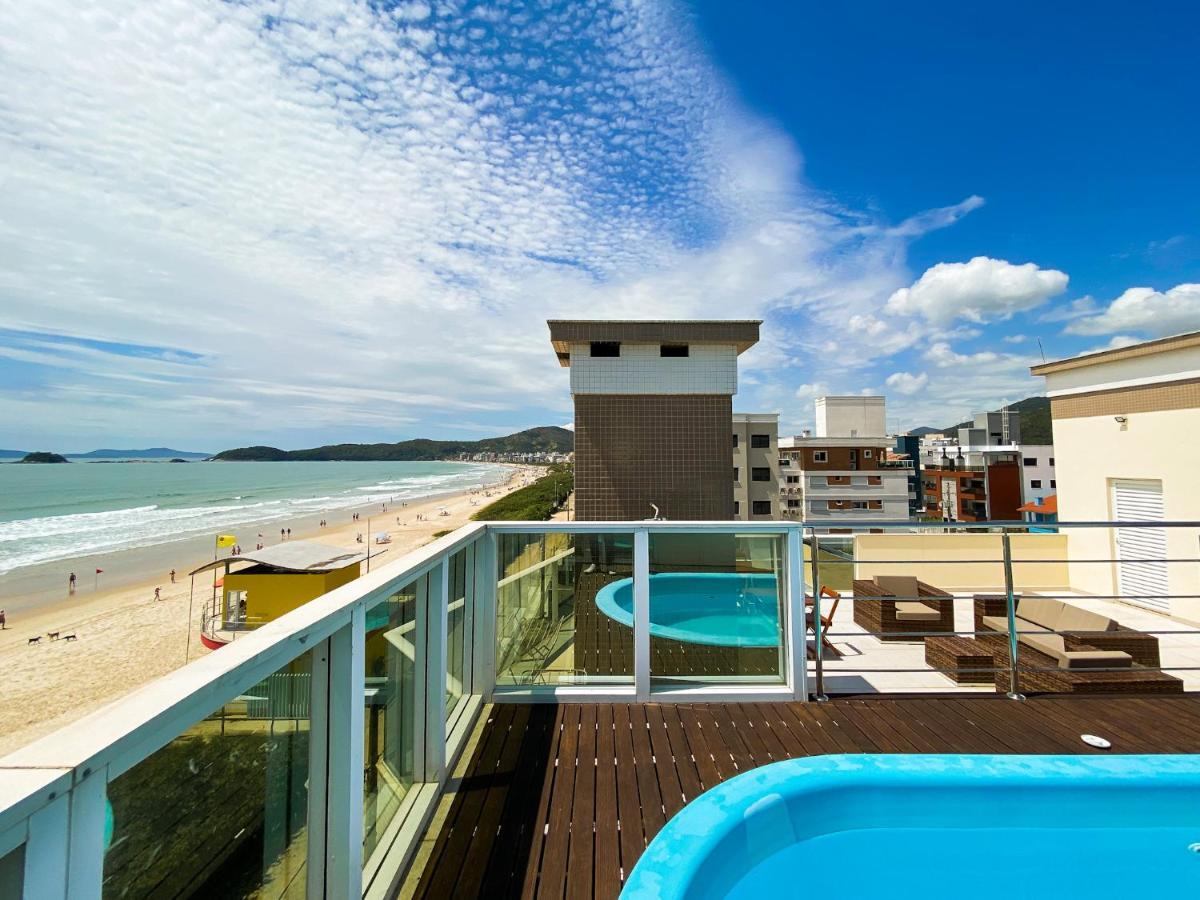 Infinito - Cobertura Frente Mar Com Piscina Governador Celso Ramos Exterior foto