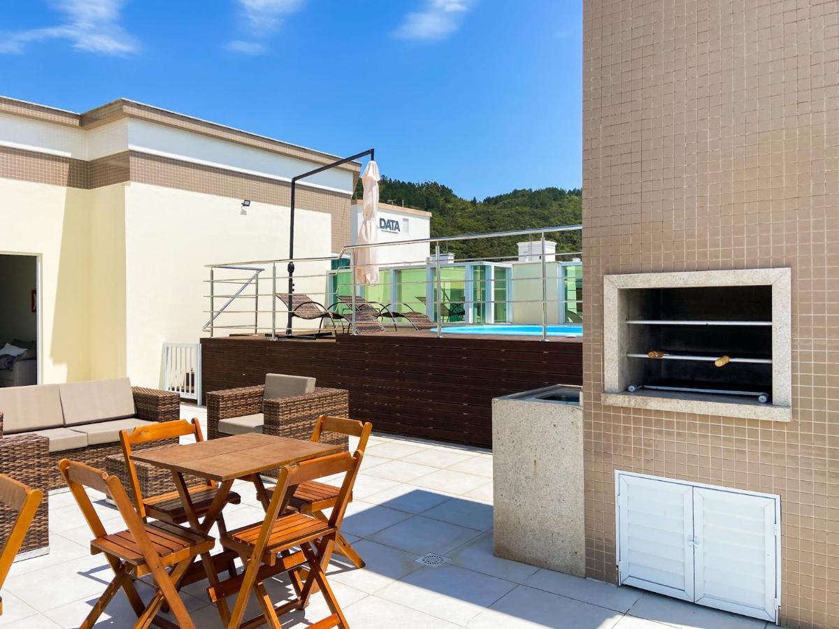 Infinito - Cobertura Frente Mar Com Piscina Governador Celso Ramos Exterior foto