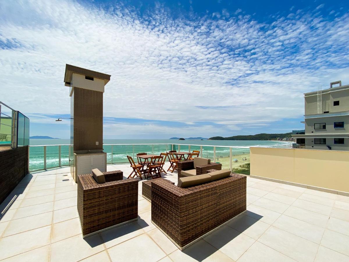 Infinito - Cobertura Frente Mar Com Piscina Governador Celso Ramos Exterior foto