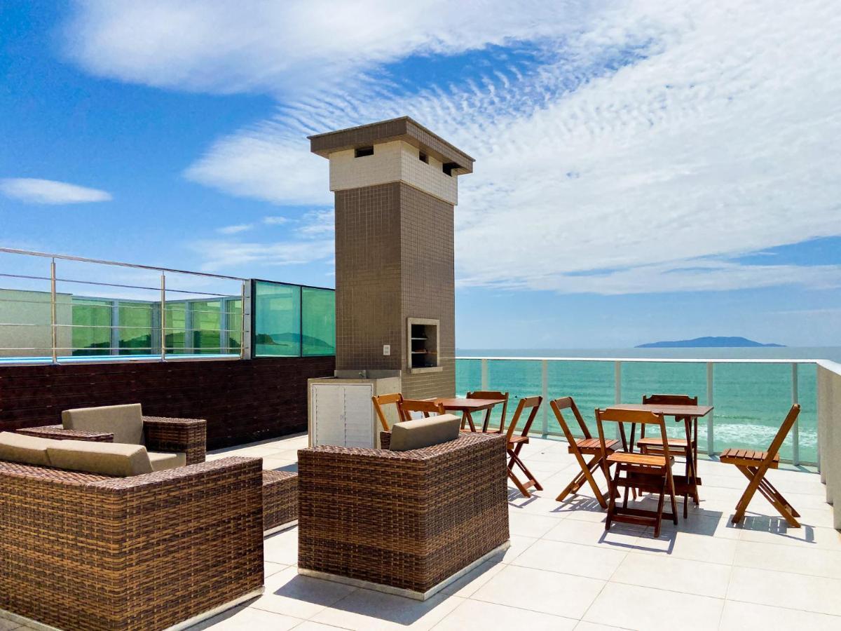 Infinito - Cobertura Frente Mar Com Piscina Governador Celso Ramos Exterior foto