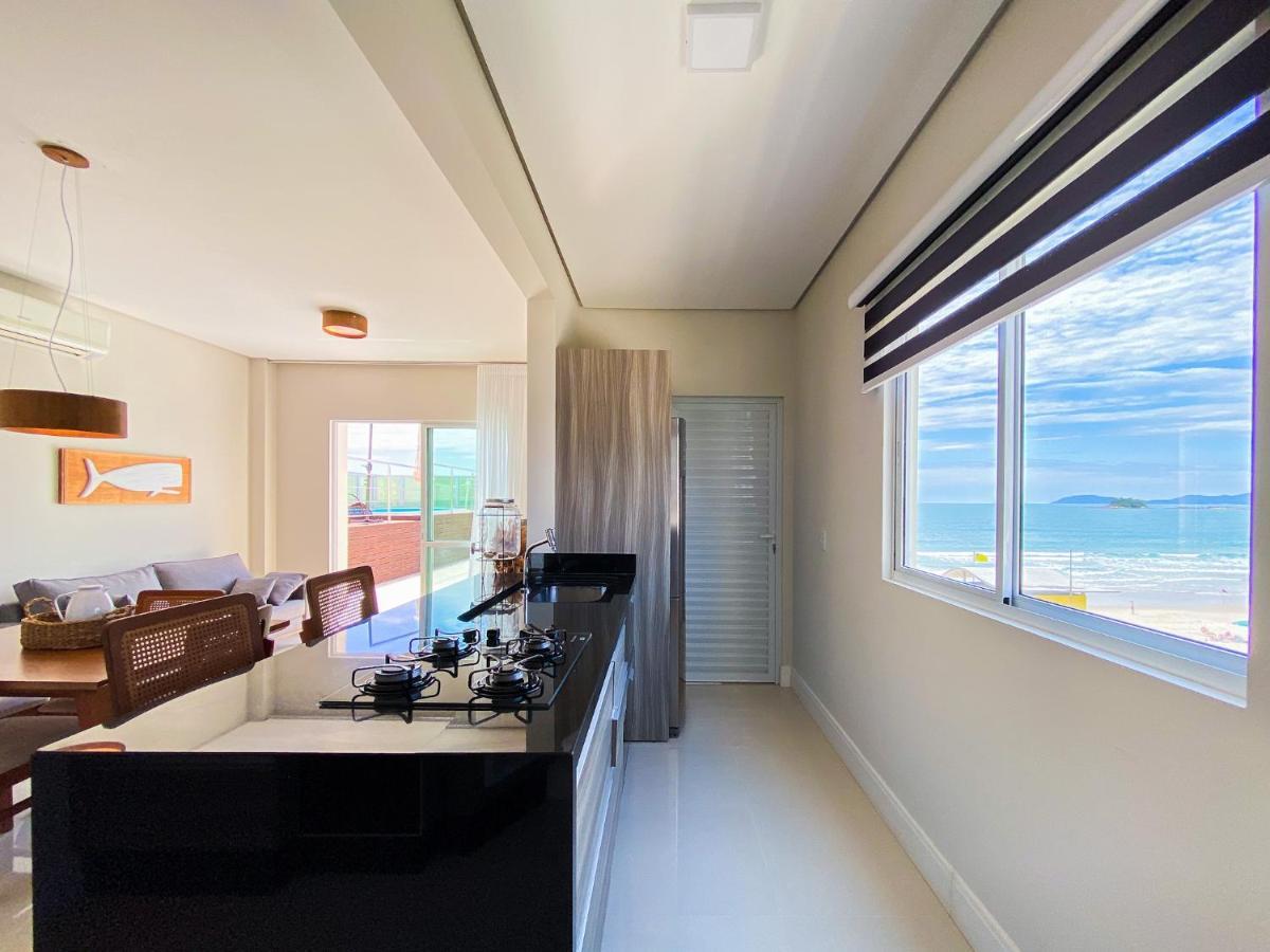 Infinito - Cobertura Frente Mar Com Piscina Governador Celso Ramos Exterior foto
